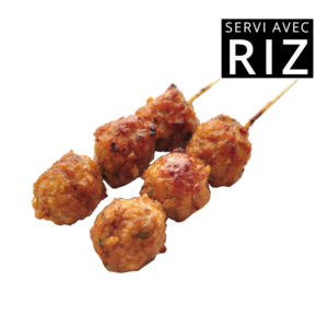 Brochettes de poulet