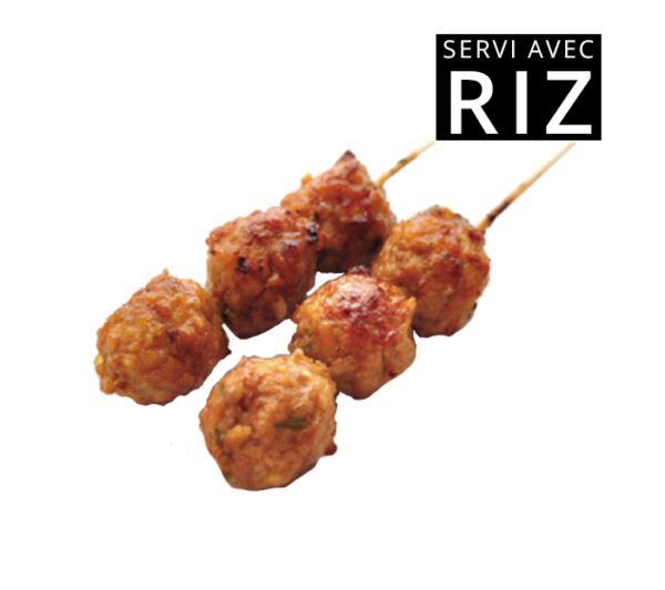 Brochettes de poulet