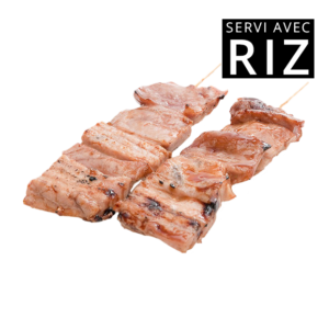 Brochettes de thon