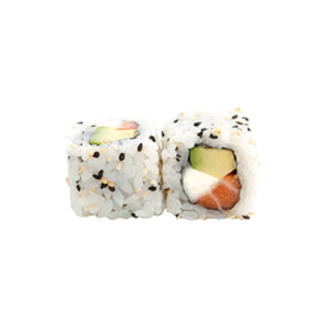 California Saumon avocat fromage