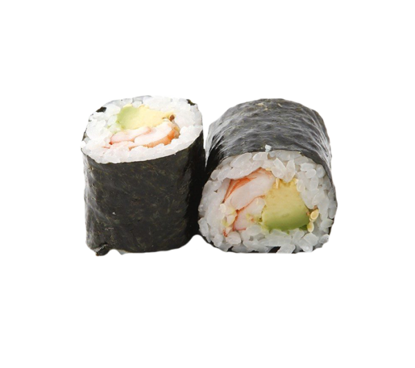 Makis crevette avocat