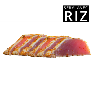 Tataki de thon épicé
