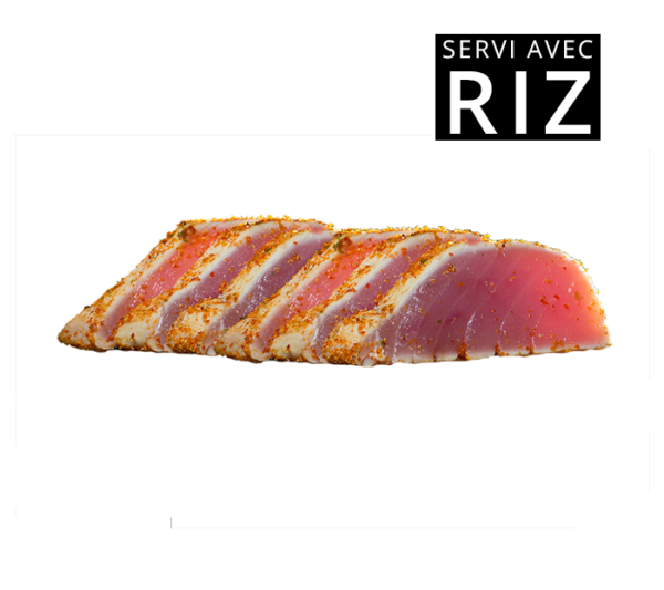 Tataki de thon épicé